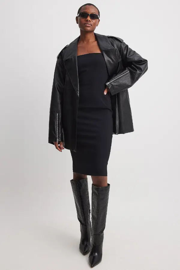 How to Wear Knee High Boots Outfits
