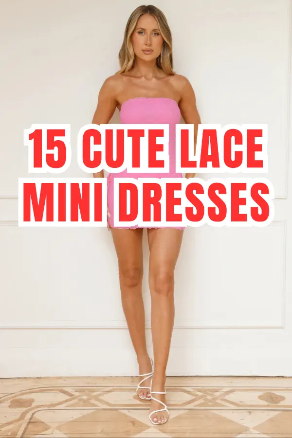 Lace Mini Dresses