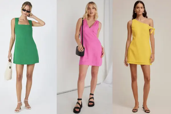 Linen Mini Dress