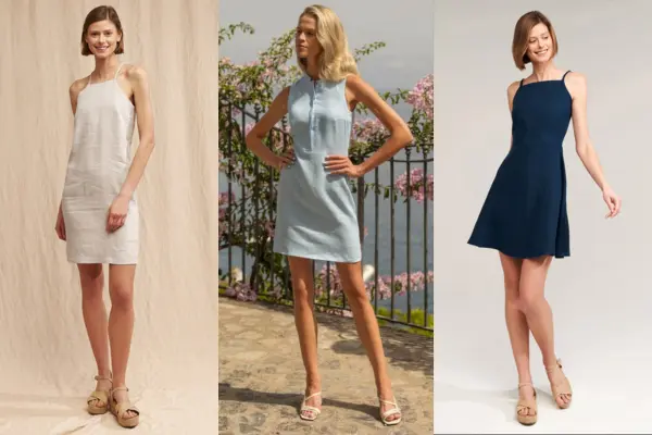 Linen Mini Dress