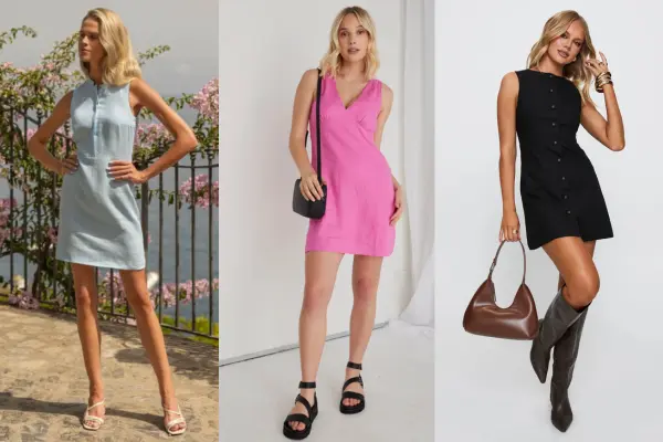 Linen Mini Dress