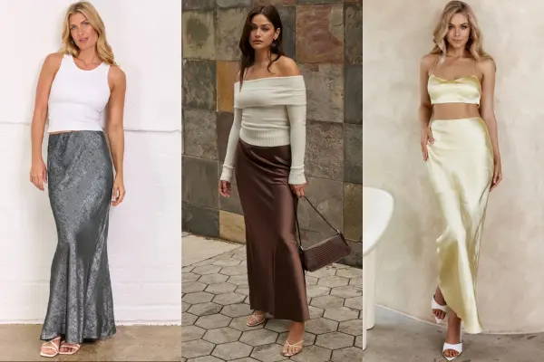 Satin Maxi Skirt