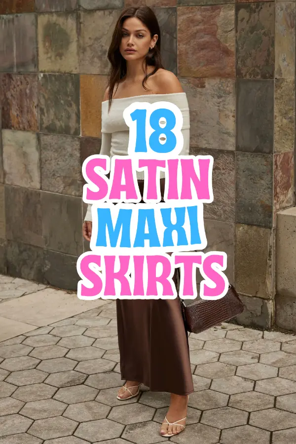 Satin Maxi Skirts