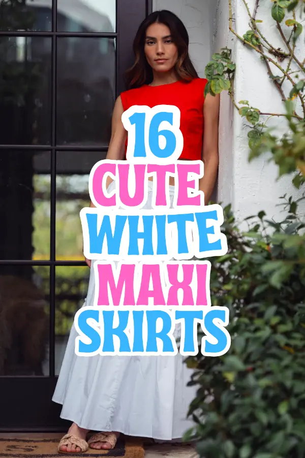 White Maxi Skirts