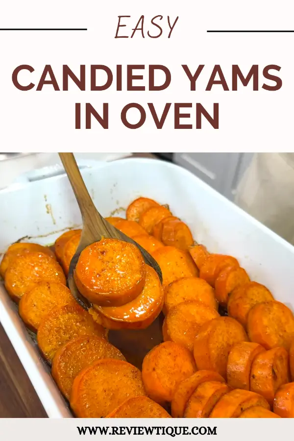 Candied Yams in Oven