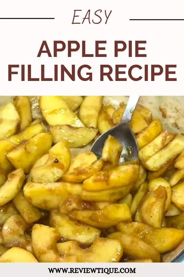 Easy Apple Pie Filling Recipe