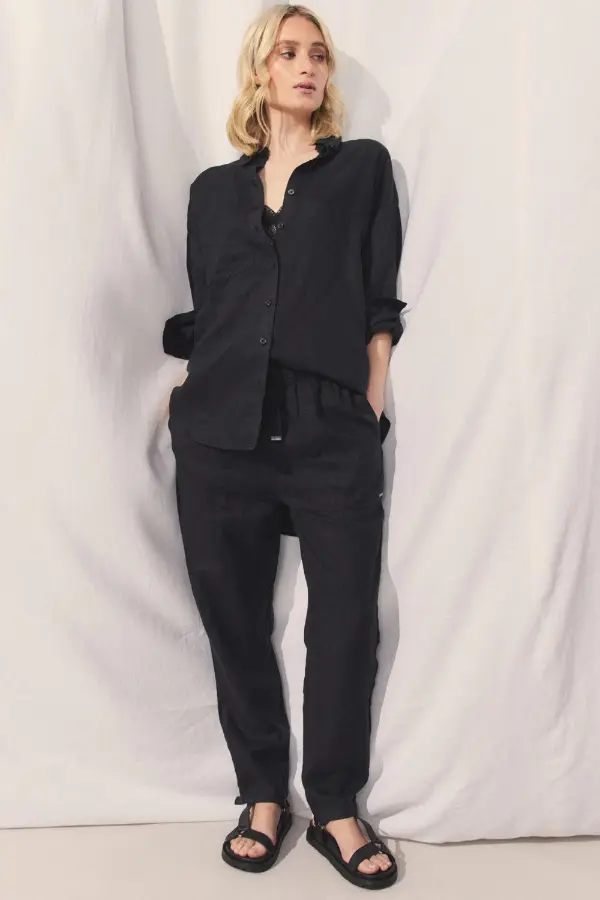 Linen Shirt Style Women