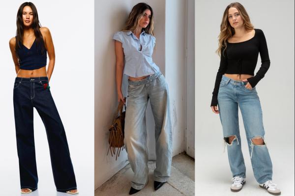 Low Rise Baggy Jeans