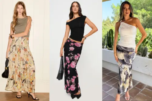 18 Floral Skirt Outfit Ideas