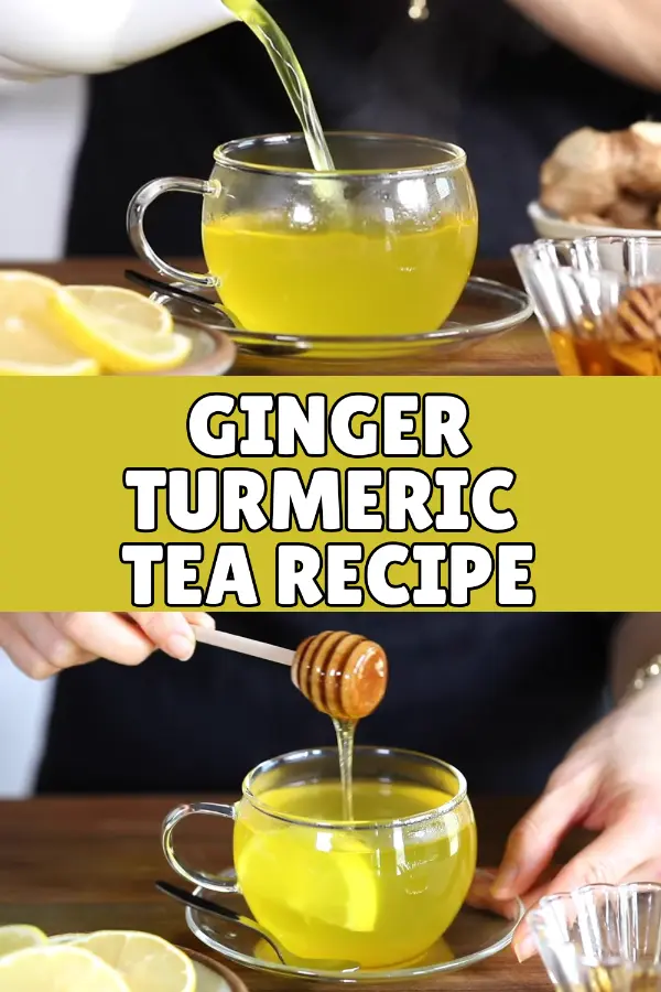 Ginger Turmeric Tea Recipe