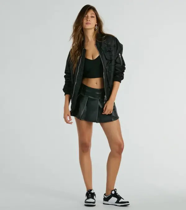 Black Skort