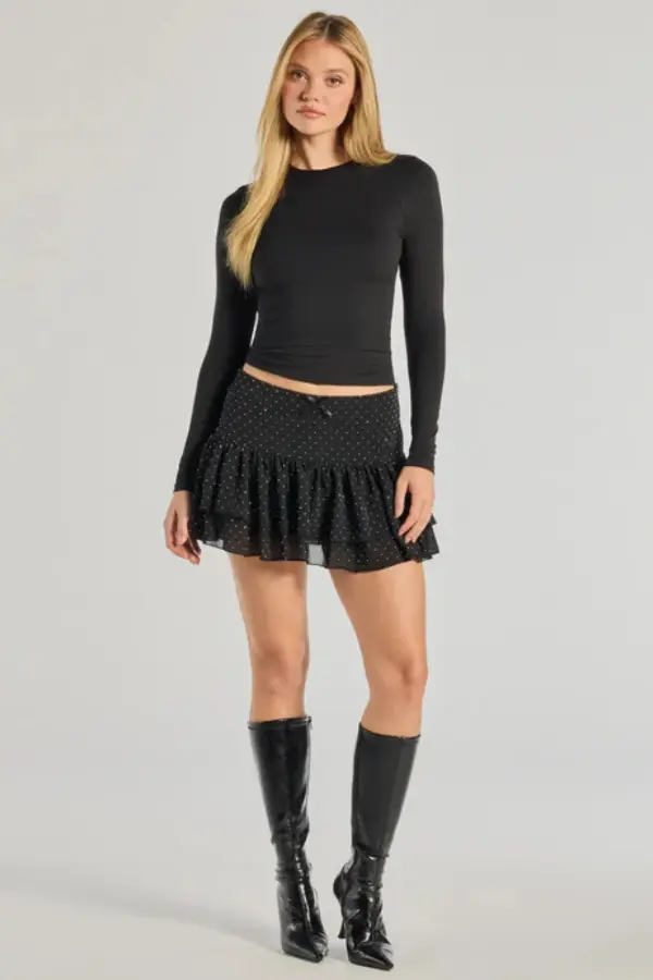 Black Skort Outfit