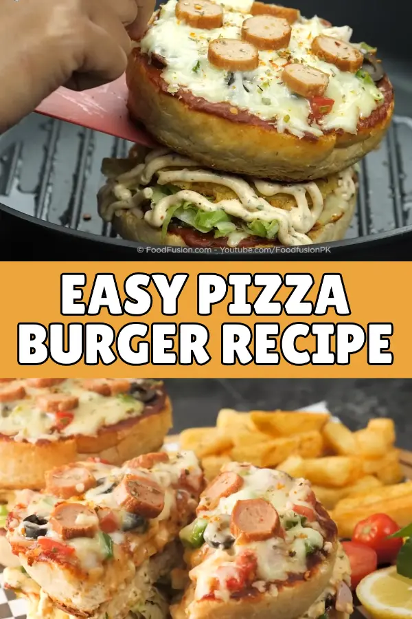 Easy Pizza Burger Recipe