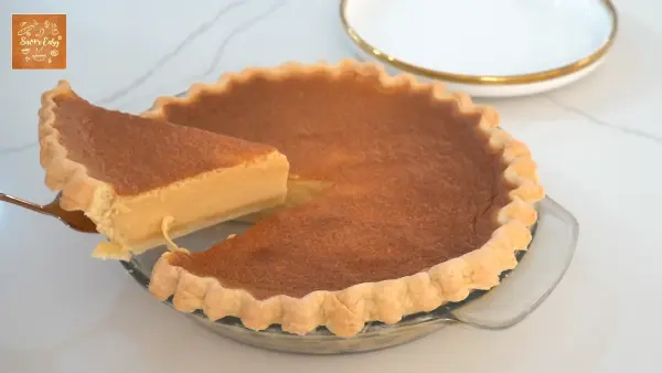 Easy Egg Custard Pie Recipe