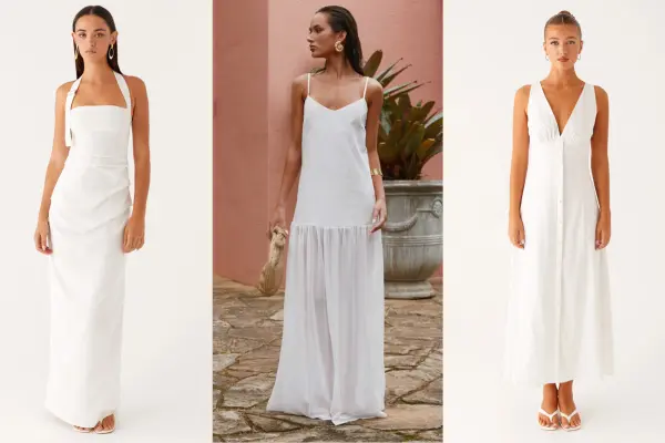 How to Style a White Linen Maxi Dress