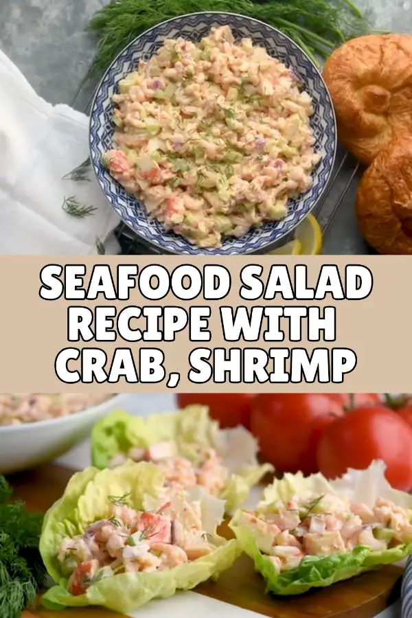 Seafood Salad Recipe With Crab, Shrimp