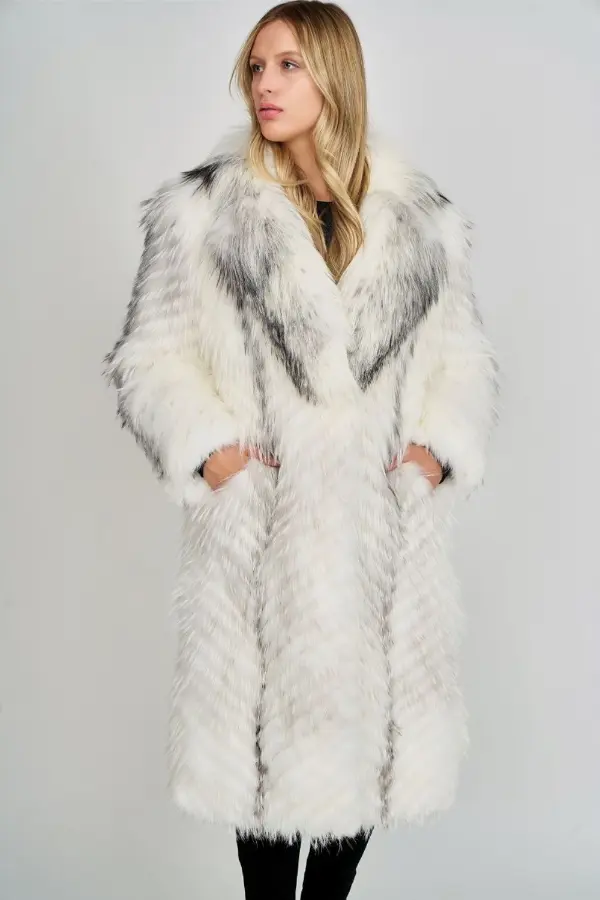 Long Fur Coat Outfit