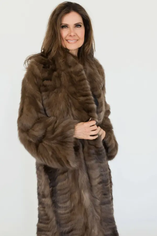 Long Fur Coat Outfit