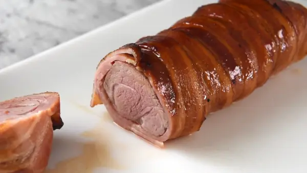 Easy Bacon Wrapped Pork Tenderloin Recipe
