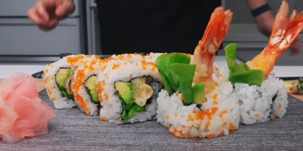 Delicious Tempura Shrimp Sushi Roll Recipe