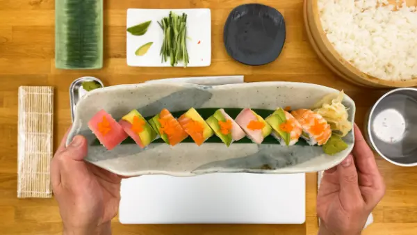 Rainbow Roll Sushi Recipe