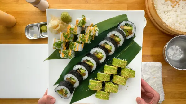 Vegetarian Sushi Rolls Recipes